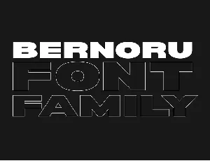 Bernoru font