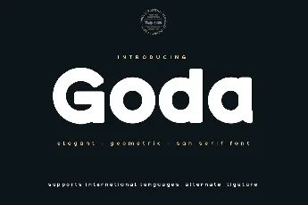 Goda font