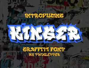 KINGER font