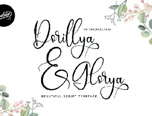 Dorillya & Glorya Script font