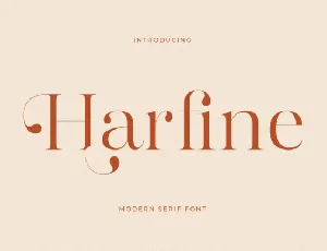 Harfine font