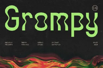 CS Grompy font