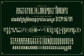 BlackBorneo font