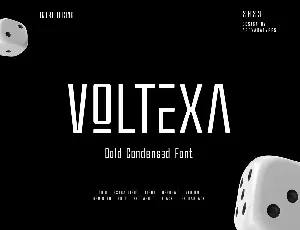 Voltexa font