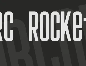 RC Rocket font