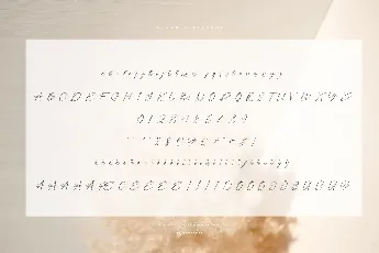 Tramelly font