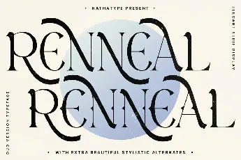 Renneal font