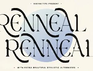 Renneal font