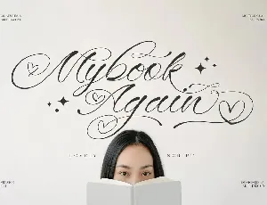 Mybook Again font