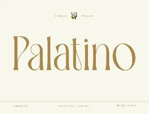 TBJ Palatino Mini Edition font