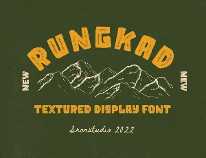 RUNGKAD font