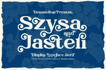 Szysa Jasteri font