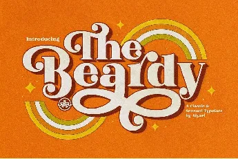 The Beardy font