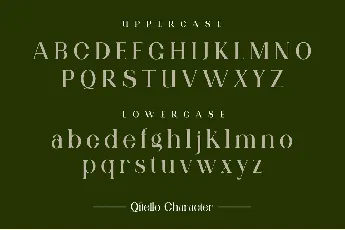 Qitello font