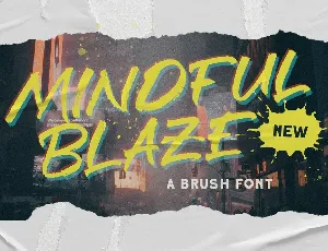 Mindful Blaze font