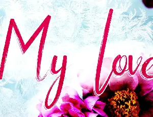 My Love font