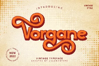 Vorgane font