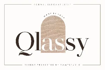 Qlassy font