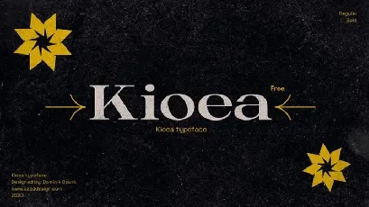 Kioea font