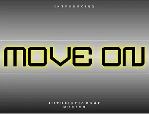 Move on font