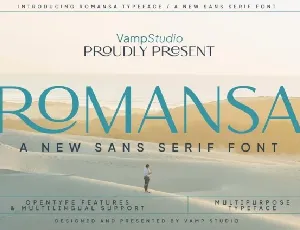 Romansa font