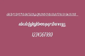 Salmon White font