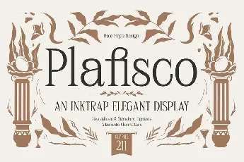 Plafisco font