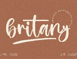 Britany font