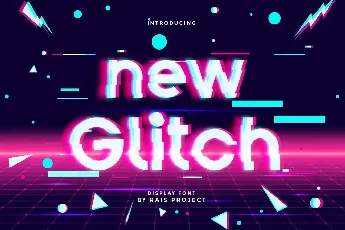 New Glitch Demo font