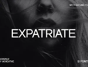 EXPATRIATE font