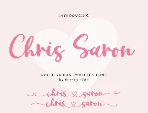 Chris Sharon font