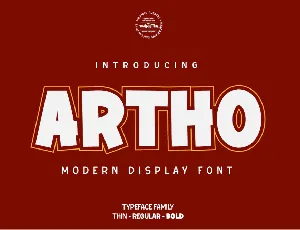 Artho font