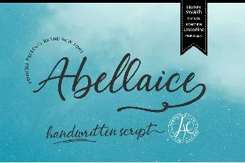 Abellaice font