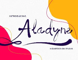 Aladyne font