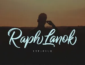 Raph Lanok Typeface font