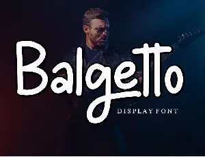 Balgetto font