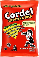 Cordel Groteska font