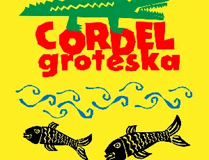 Cordel Groteska font