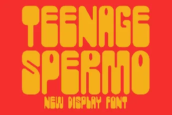 TF Spermo Demo font