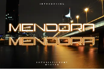 Mendora font