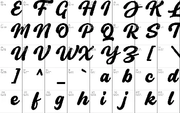 Dantene font