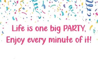 Ready to Party font