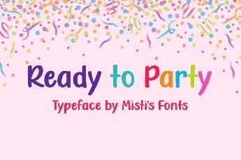 Ready to Party font