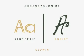 Oldwin Duo font