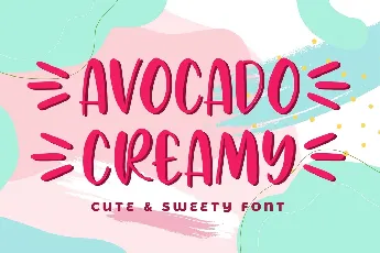 Avocado Creamy font