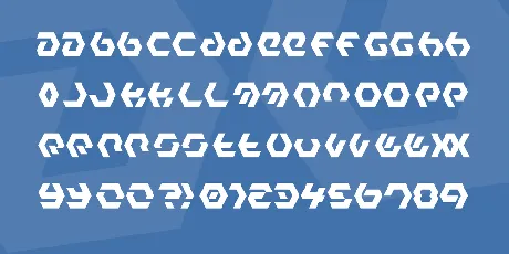 Hexample LDR font