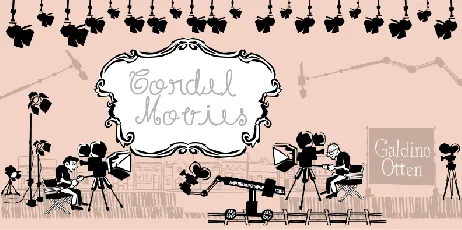 Cordel Movies font