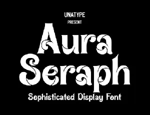 Aura Seraph font