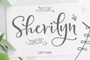 Sherilyn Script font