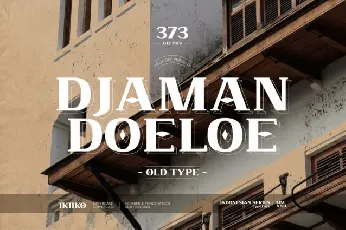 Djaman Doeloe font